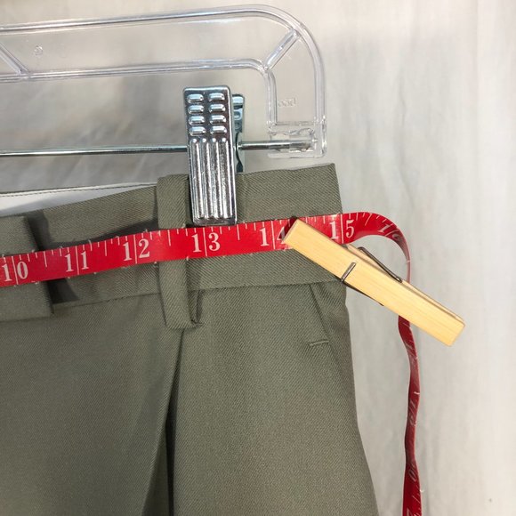 Zara Olive Green Trousers, Size M - Picture 6 of 14